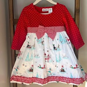 Christmas dress size 4t NWOT